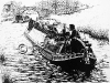 Canal buttie boat Lucy being towed by Renfrew