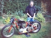 John's 'Home-Brewed' 350cc 1940's Ariel Sprinter.