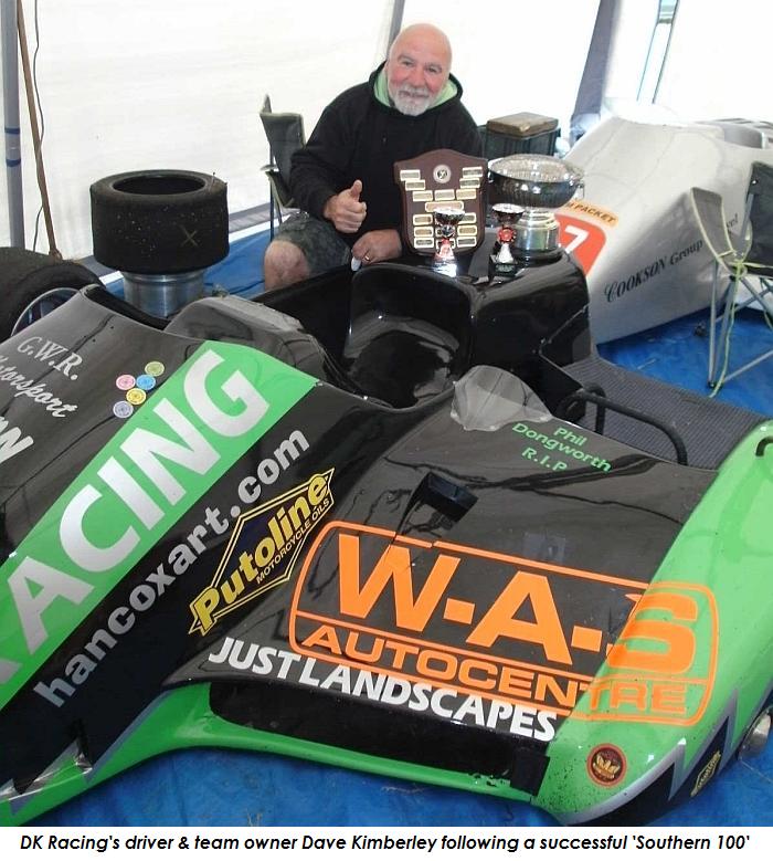 DK Racing at the 2011 'Southern 100' Road Races