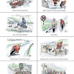 Cartoon Postcard Set 2 (8 Postcards)