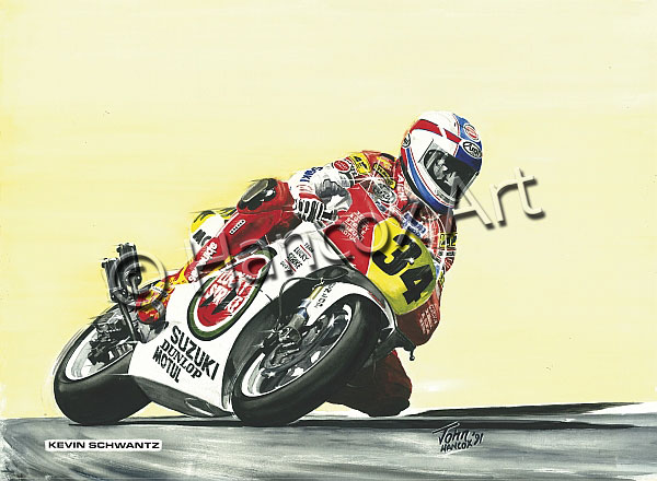 Kevin+schwantz+lucky+strike+suzuki