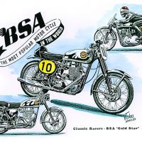BSA 'Gold Star' (colour)