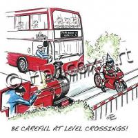 Be Careful At Level Crossings!