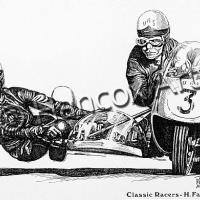 Classic Sidecar Racers - Helmut Fath & Wolfgang Kalauch (U.R.S.)