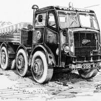 Foden 8 Wheel Ballast Tractor Unit in 'Pickfords' livery
