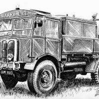 A.E.C 'Matador' in the livery of Showman 'Harry Lee'