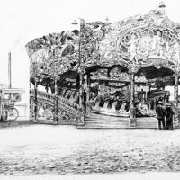 Enoch Farrar's 'Golden Dragons' fairground ride