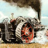 Fowler 'BB1' ploughing engine