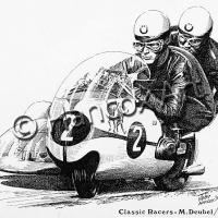 Classic Sidecar Racers - Max Deubel & Emil Horner (BMW)