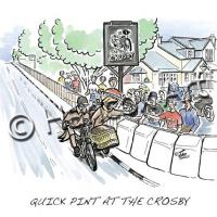 Quick Pint At The Crosby