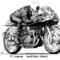 TT Legends - Geoff Duke (Gilera)